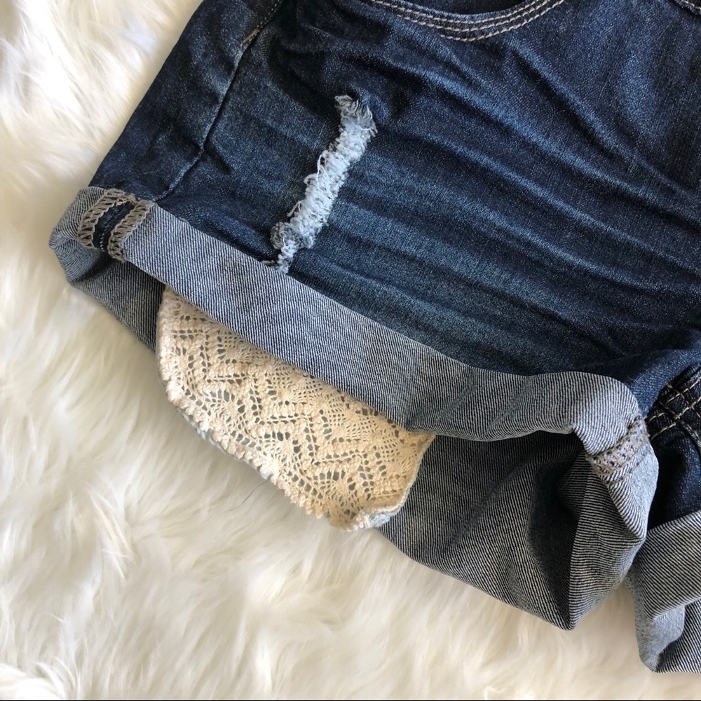 💋Papaya Denim Overall Shorts - Size 3/5💋 - Picture 4 of 7